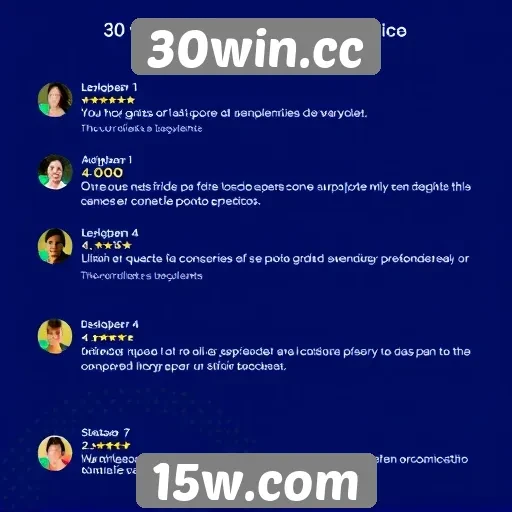 Opiniões de usuários sobre a experiência no 30win.cc